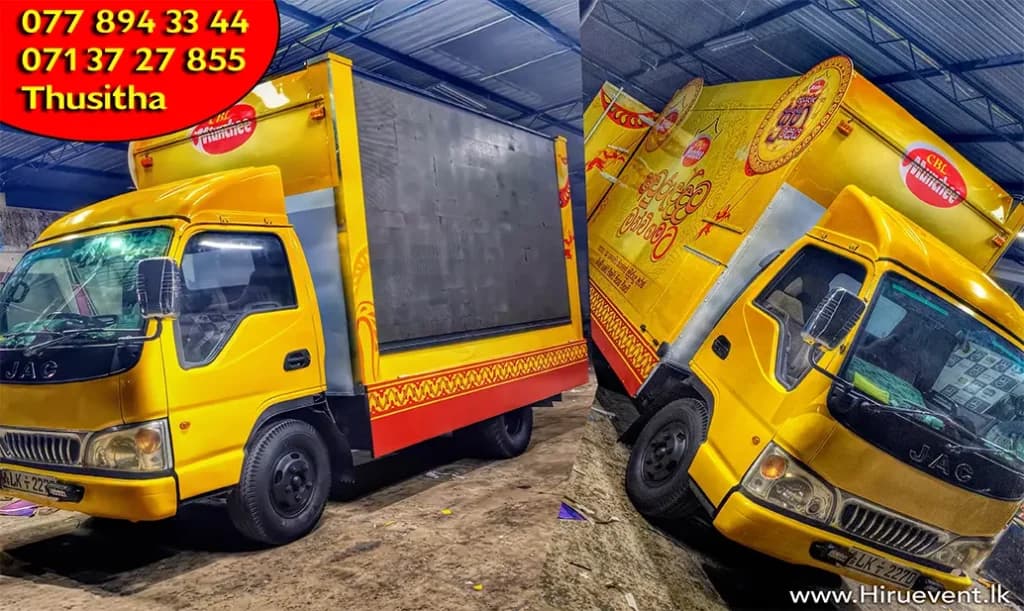 LED Truck Manufacturing Sri Lanka Workshop