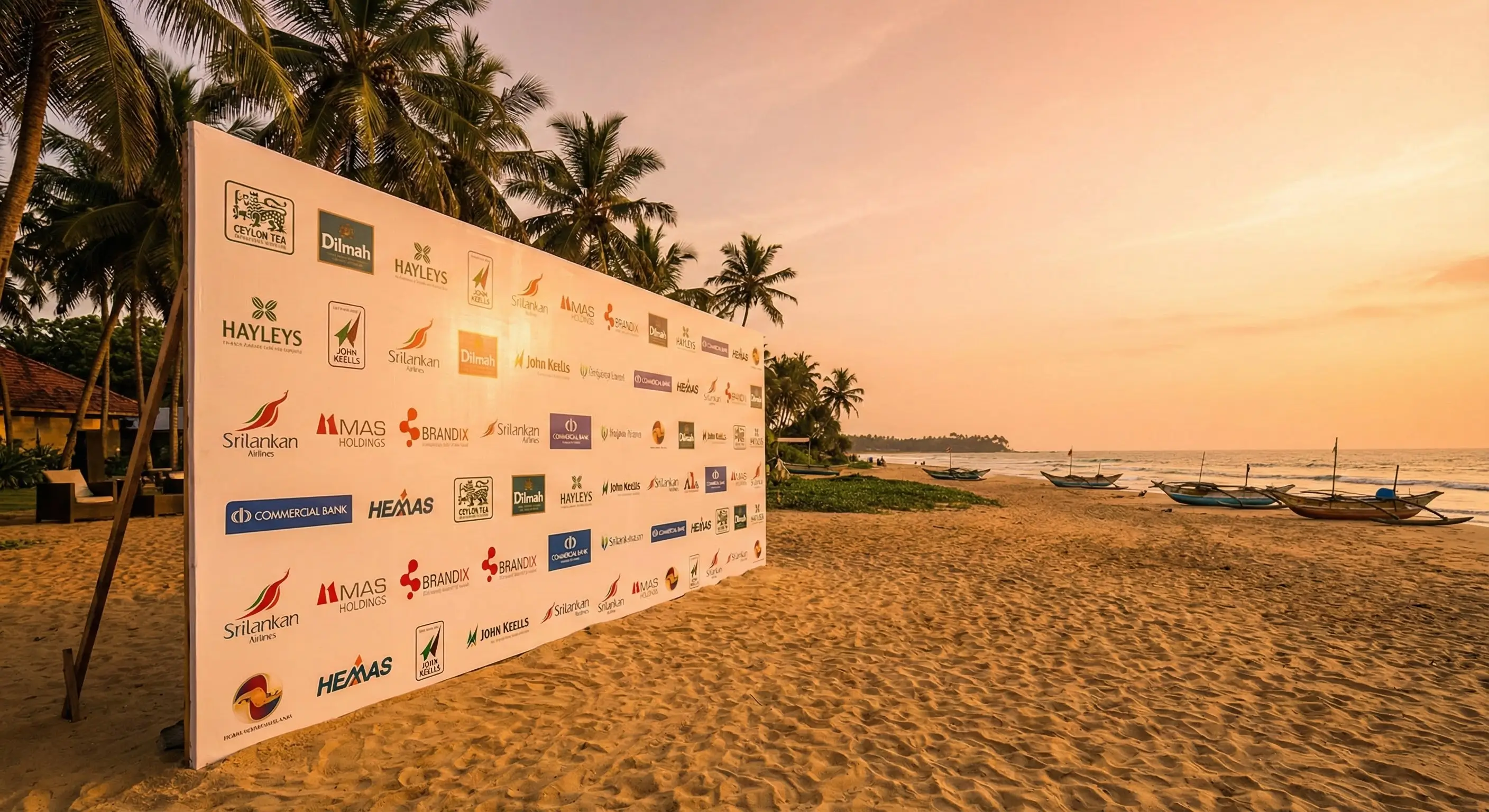 Event Branding Wall Sri Lanka